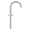 Grohe Atrio Crosshead XL-Size Mono Basin Mixer with Click Clack Waste - Chrome - 21044003 Profile Large Image