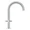 Grohe Atrio Crosshead L-Size Mono Basin Mixer with Click Clack Waste - Chrome - 21019003  In Bathroom Large Image