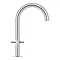 Grohe Atrio Crosshead L-Size Mono Basin Mixer with Click Clack Waste - Chrome - 21019003 In Bathroom Large Image