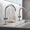 Grohe Atrio Lever L-Size Mono Basin Mixer with Click Clack Waste - Chrome - 21022003 Profile Large Image