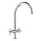 Grohe Atrio Two Handle Kitchen Sink Mixer - Chrome - 30362000 Large Image