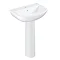 Grohe Bau 4-Piece Bathroom Suite (Basin + Rimless Toilet)  In Bathroom Large Image