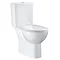 Grohe Bau 4-Piece Bathroom Suite (Basin + Rimless Close Coupled Toilet)  In Bathroom Large Image