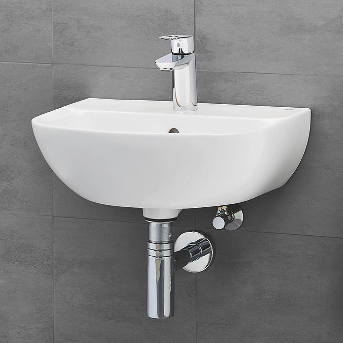 Grohe Bau Ceramic 450mm 1TH Wall Hung Basin - 39424000  Feature Large Image