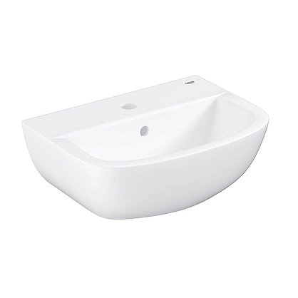 Grohe Bau Ceramic 450mm 1TH Wall Hung Basin - 39424000 Large Image