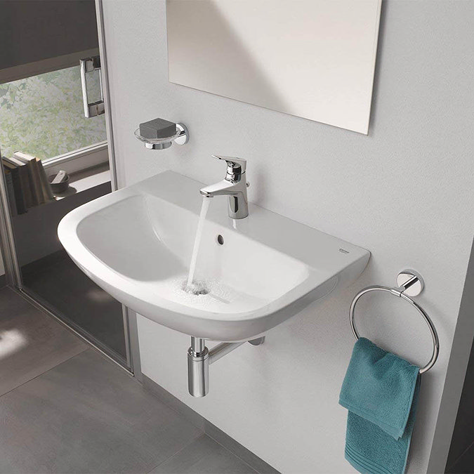 Grohe Bau Ceramic 550mm 1TH Wall Hung Basin - 39440000  Profile Large Image