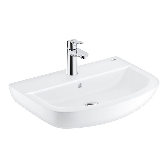 Grohe Bau Ceramic 550mm Complete Basin Package Profile Large Image