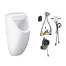 Grohe Bau Ceramic Urinal + Automatic Temperature Sensor Flush Large Image