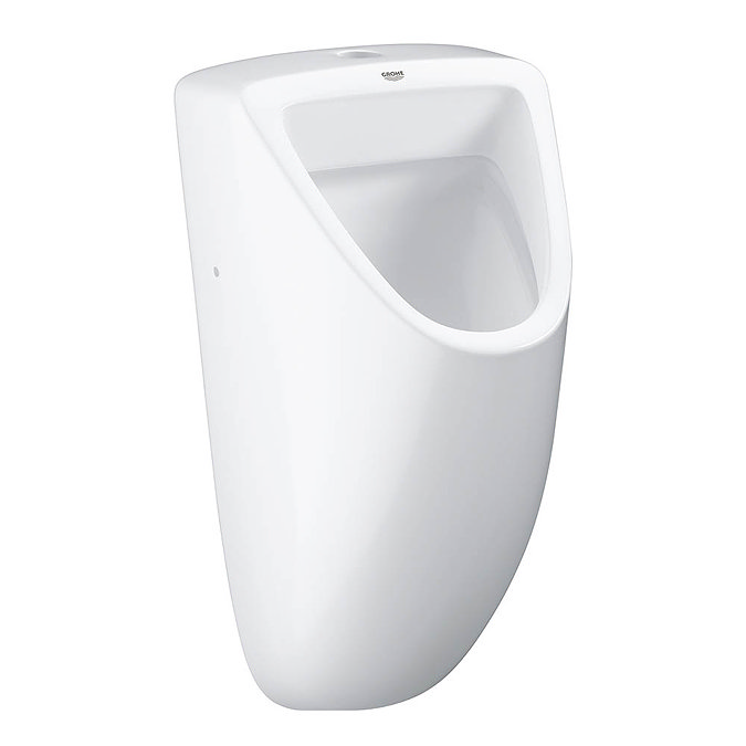 Grohe Bau Ceramic Urinal + Manual Flush Valve  Profile Large Image