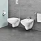 Grohe Bau Wall Hung Bidet Package (Tap Included)  Standard Large Image
