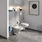 Grohe Bau Wall Hung Bidet Package (Tap Included)  In Bathroom Large Image