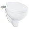 Grohe Bau Manual Bidet Toilet Seat - 39648SH0  Newest Large Image