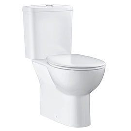 Grohe Bau Rimless Close Coupled Toilet with Soft Close Seat (Bottom Inlet) Medium Image