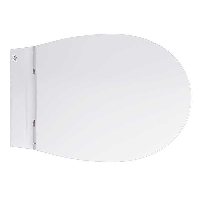 Grohe Bau Rimless Wall Hung Toilet with Slim Soft Close Seat - 39899000  Feature Large Image