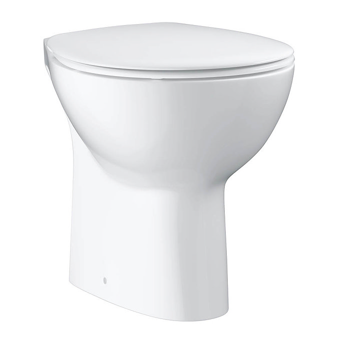 Grohe Bau Soft Close Toilet Seat with Quick Release - 39493000  Profile Large Image