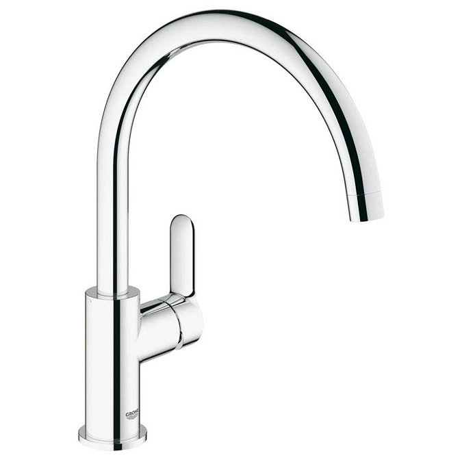 Grohe Bau Stainless Steel Kitchen Sink & Tap Bundle - 31562SD0  Feature Large Image