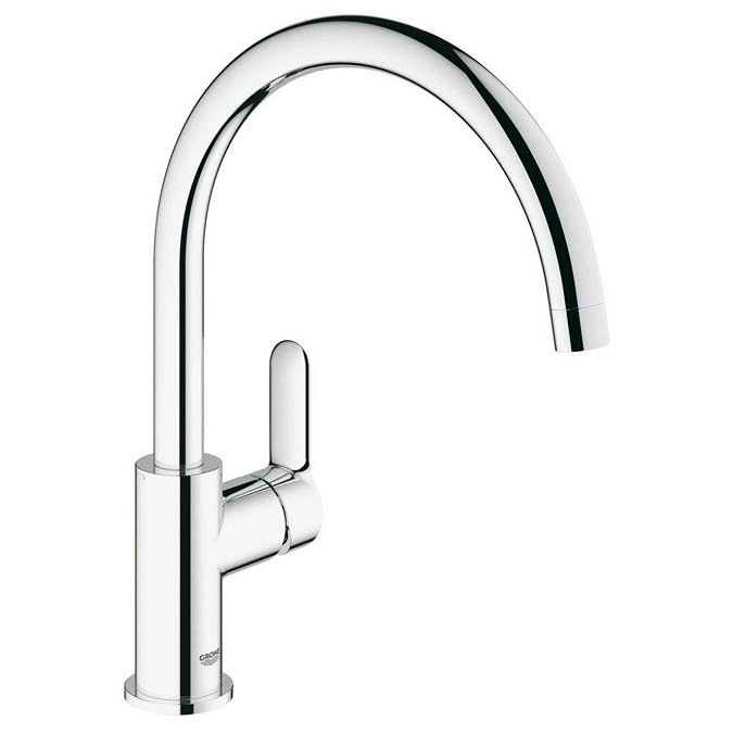 Grohe Bau Stainless Steel Kitchen Sink & Tap Bundle - 31562SD0 Feature Large Image