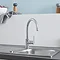 Grohe Bau Stainless Steel Kitchen Sink & Tap Bundle - 31562SD0 In Bathroom Large Image