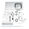 Grohe Bau Stainless Steel Kitchen Sink & Tap Bundle - 31562SD0  Newest Large Image