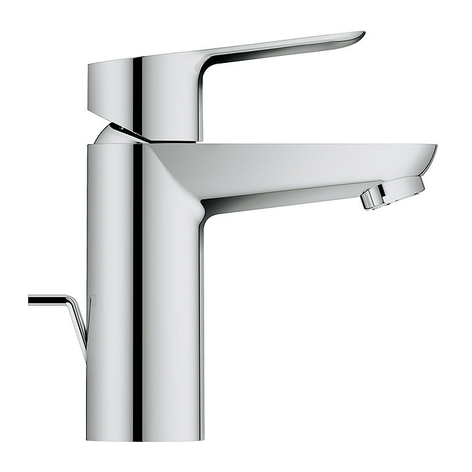 Grohe BauEdge Mono Basin Mixer with Pop-up Waste - 23356000  Standard Large Image