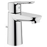 Grohe BauEdge Mono Basin Mixer with Pop-up Waste - 23356000 Large Image