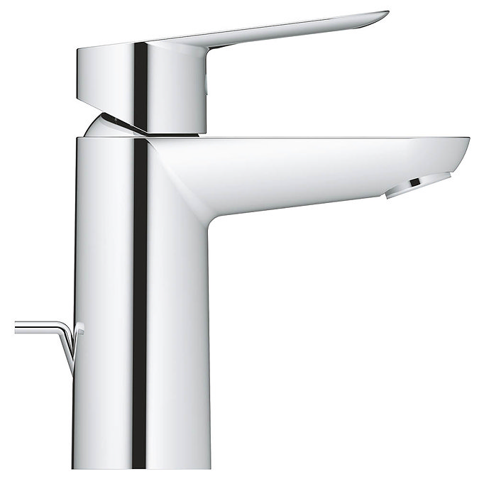 Grohe BauLoop S-Size Mono Basin Mixer with Pop-up Waste - 23335000  Feature Large Image