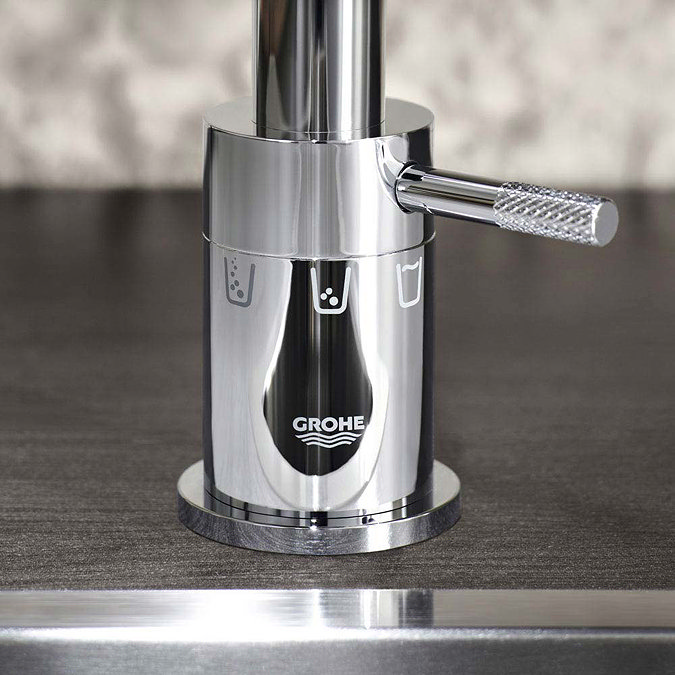 Grohe Blue Chilled & Sparkling Starter Kit with Minta Tap - Chrome - 31302001  Profile Large Image