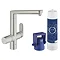 Grohe Blue K7 Pure Starter Kit - SuperSteel - 31344DC1 Large Image