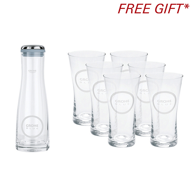 Grohe Blue Professional Duo Starter Kit C-Spout - Chrome - 31323002 Standard Large Image