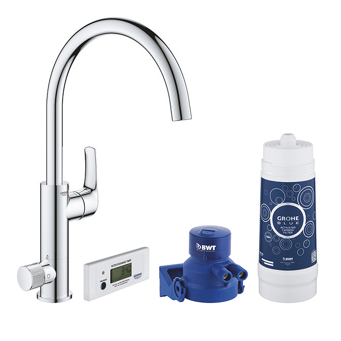 Grohe Blue Pure Eurosmart Duo Starter Kit - 30383000 Large Image