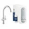 Grohe C-Spout Blue Home Duo Starter Kit - Chrome - 31455000 Large Image
