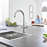 Grohe C-Spout Blue Home Duo Starter Kit - Stainless Steel - 31455DC0  additional Large Image