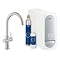 Grohe C-Spout Blue Home Duo Starter Kit - Stainless Steel - 31455DC0 Large Image