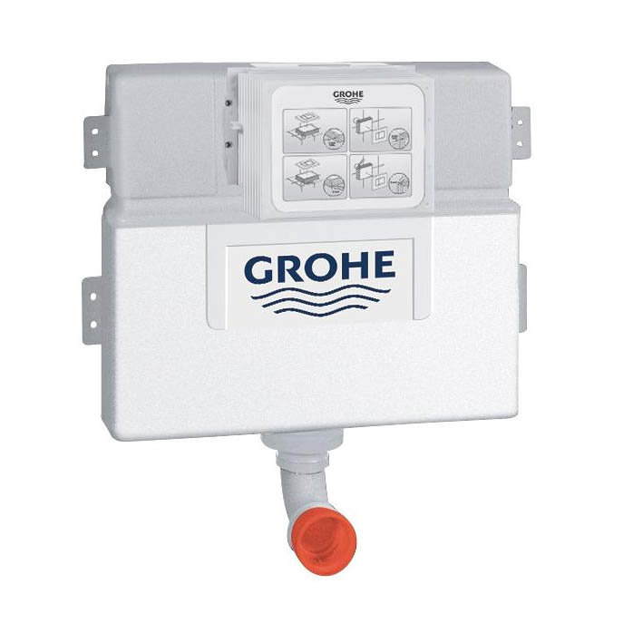 Grohe Concealed Dual Flush Cistern - 38422000 Large Image