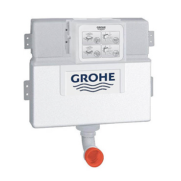 Grohe Concealed Dual Flush Cistern - 38422000  Profile Large Image