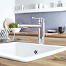 Grohe Concetto Kitchen Sink Mixer with Pull Out Spray - Chrome - 31129001  Feature Large Image