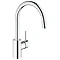 Grohe Concetto Kitchen Sink Mixer with Pull Out Spray - Chrome - 32663001 Large Image