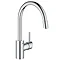 Grohe Concetto Kitchen Sink Mixer with Pull Out Spray - Chrome - 32663003 Large Image