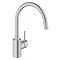 Grohe Concetto Kitchen Sink Mixer with Pull Out Spray - SuperSteel - 32663DC1 Large Image