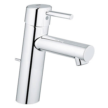 Grohe Concetto Mono Basin Mixer with Pop-up Waste - 23450001  Profile Large Image