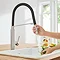 Grohe Concetto Professional Kitchen Sink Mixer - SuperSteel - 31491DC0  Feature Large Image