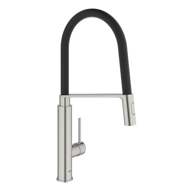 Grohe Concetto Professional Kitchen Sink Mixer - SuperSteel - 31491DC0 Large Image