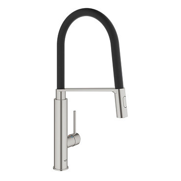 Grohe Concetto Professional Kitchen Sink Mixer - SuperSteel - 31491DC0  Profile Large Image