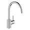 Grohe Concetto Single-Lever Sink Mixer Tap with Swivel Outlet - 32661003  Large Image