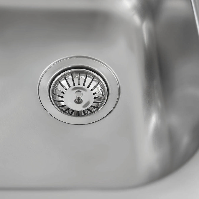 Grohe Concetto Stainless Steel Kitchen Sink & Tap Bundle - 31570SD0 In Bathroom Large Image