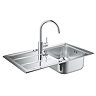 Grohe Concetto Stainless Steel Kitchen Sink & Tap Bundle - 31570SD0 Large Image