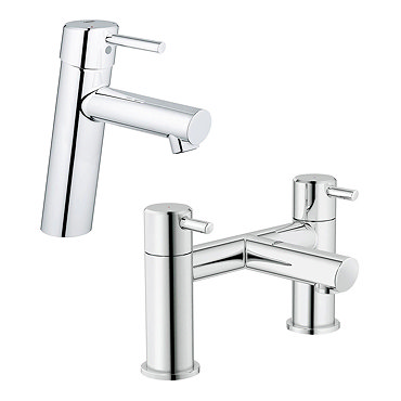 Grohe Concetto Tap Package (Bath + Basin Tap)  Profile Large Image