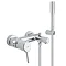 Grohe Concetto Wall Mounted Bath Shower Mixer and Kit - 32212001 Large Image