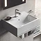 Grohe Cube Ceramic 450mm 1TH Wall Hung Basin - 3948300H  Feature Large Image