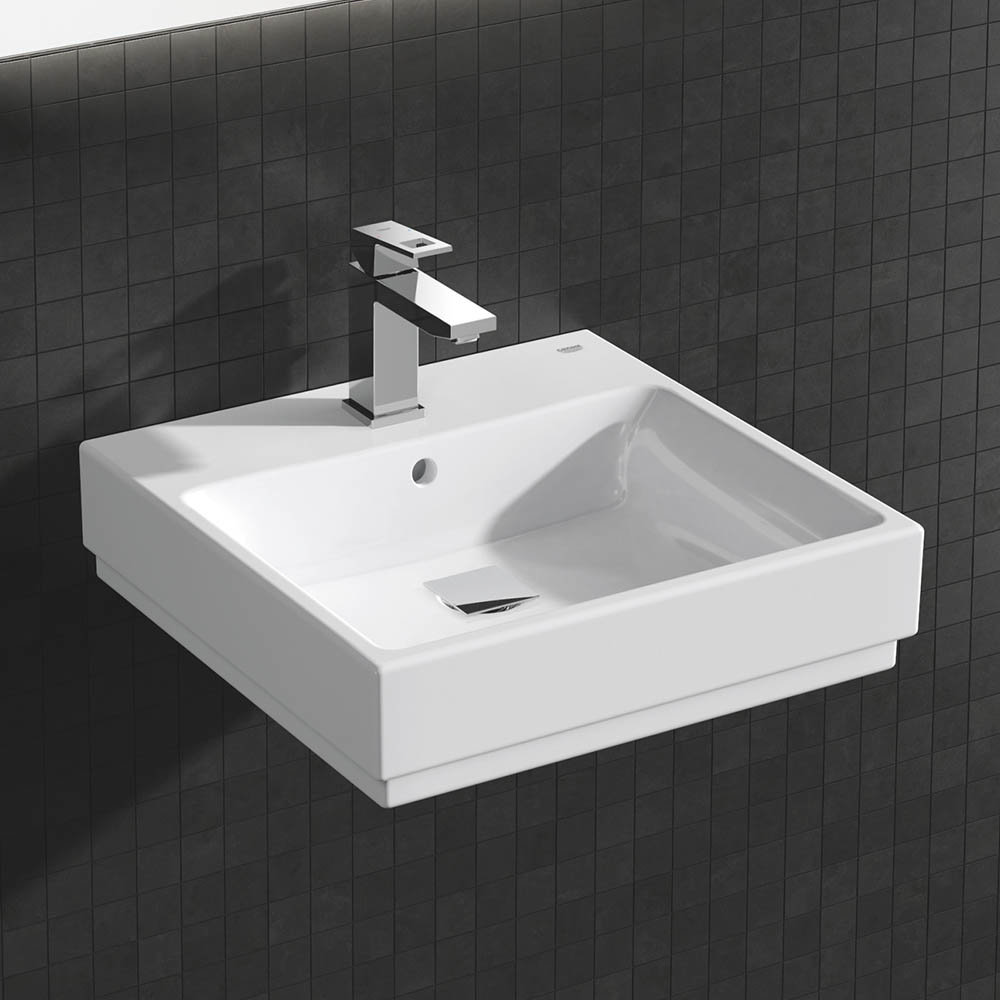 Grohe Cube Ceramic 500mm 1th Wall Hung Basin - 3947400h